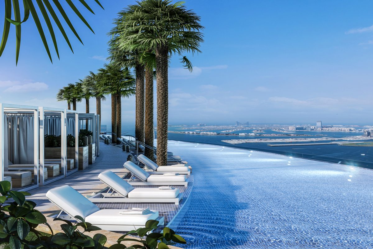 Luxury Hotel in Dubai Marina with Infinity Pool