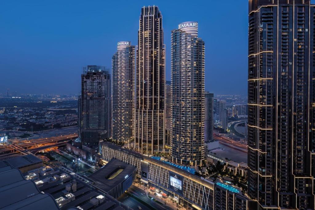 Address Dubai Mall luxury 2-3 day stopover hotel connected directly to Dubai Mall with Burj Khalifa view