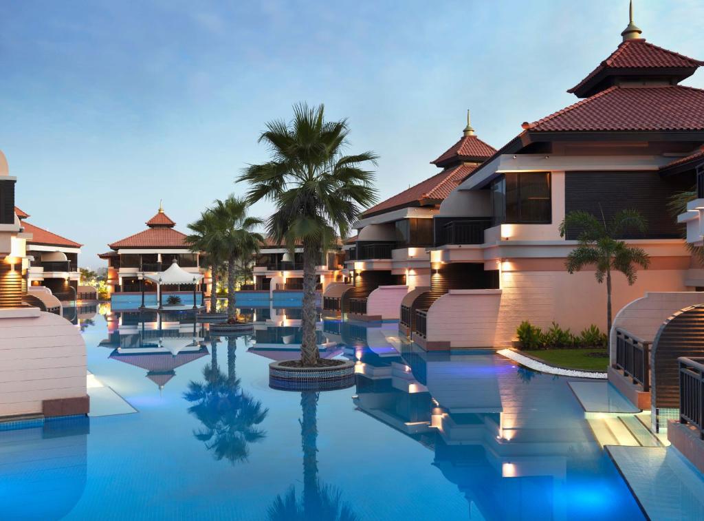Anantara The Palm Dubai overwater villa all inclusive resort