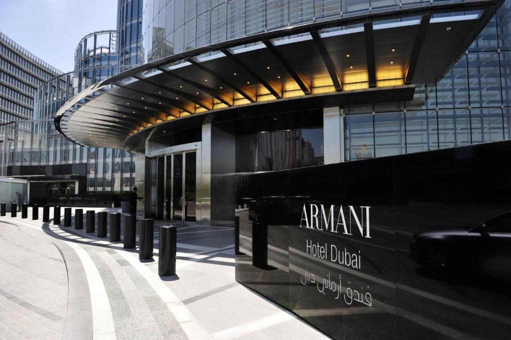 Armani Hotel Dubai inside Burj Khalifa with minimalist Italian design and Fountain views