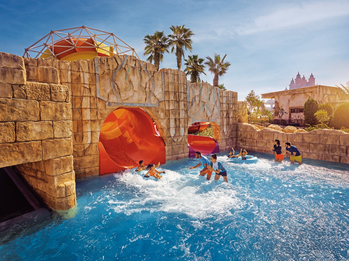Atlantis The Palm Dubai with kids eat free at selected restaurants plus free Aquaventure waterpark for families