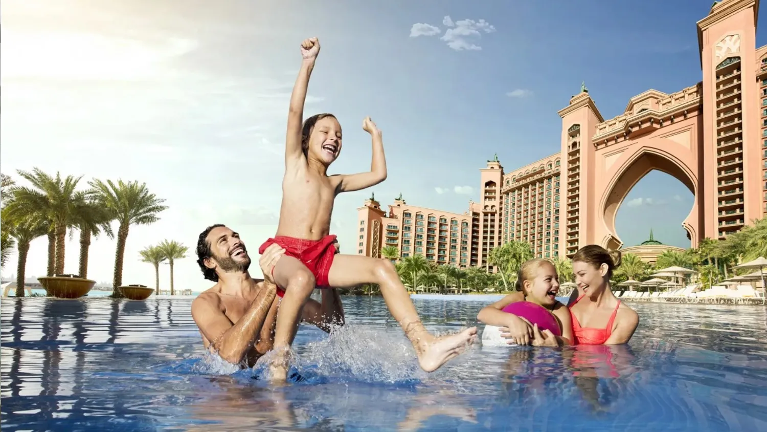 Best Dubai hotels where kids stay free 2026 family savings on stays meals and waterpark access