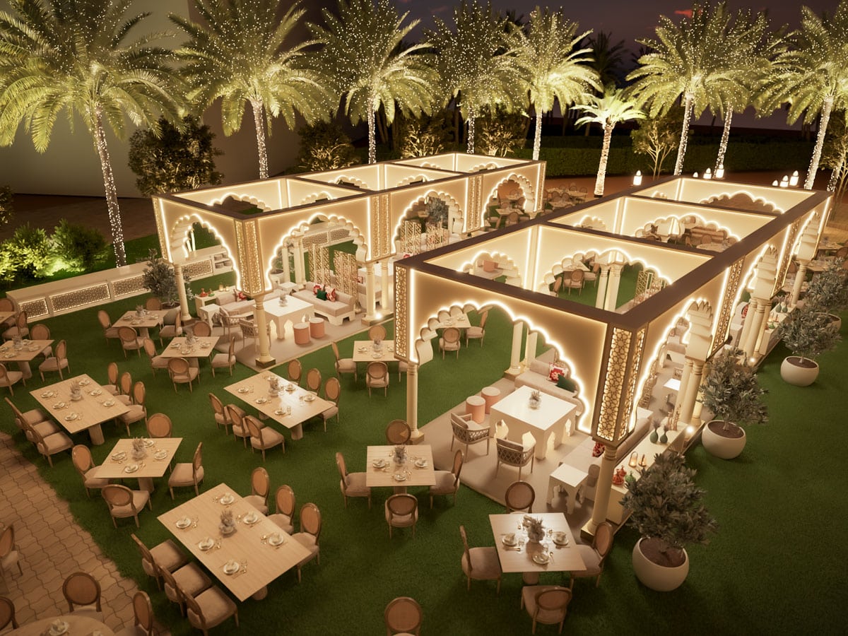 Four Seasons Resort Dubai Jumeirah Beach Majlis iftar Ramadan