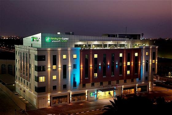 Holiday Inn Express Safa Park GITEX budget hotel with free breakfast