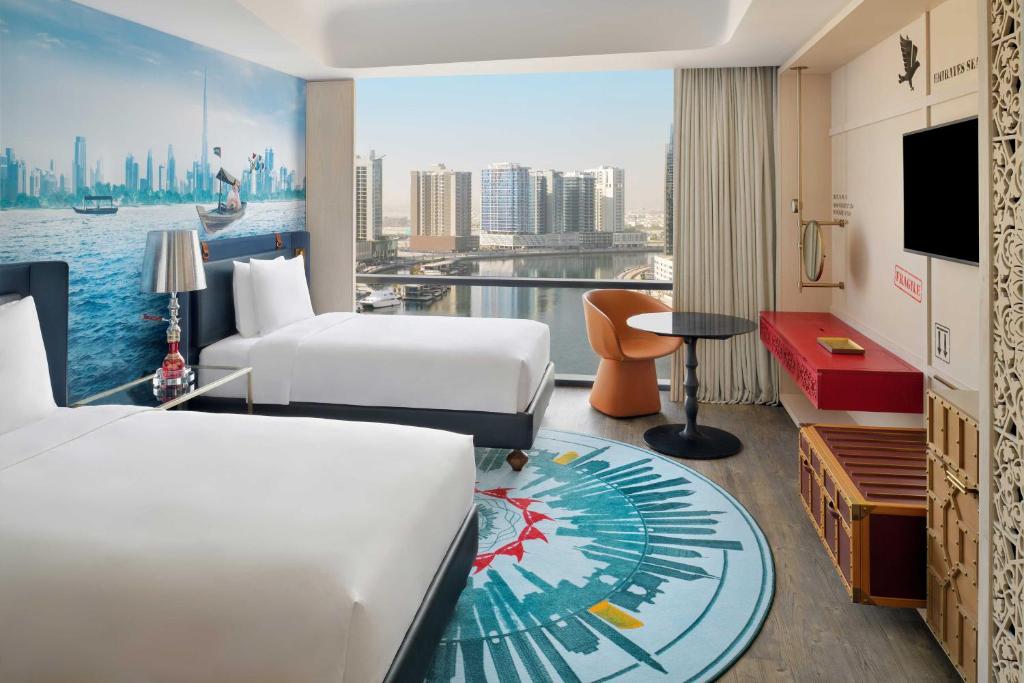 Hotel Indigo Dubai Downtown pet friendly dog boutique art hotel Dubai