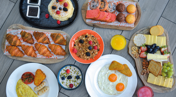 Hyatt Regency Dubai Creek Heights The Kitchen breakfast buffet World of Hyatt Globalist free