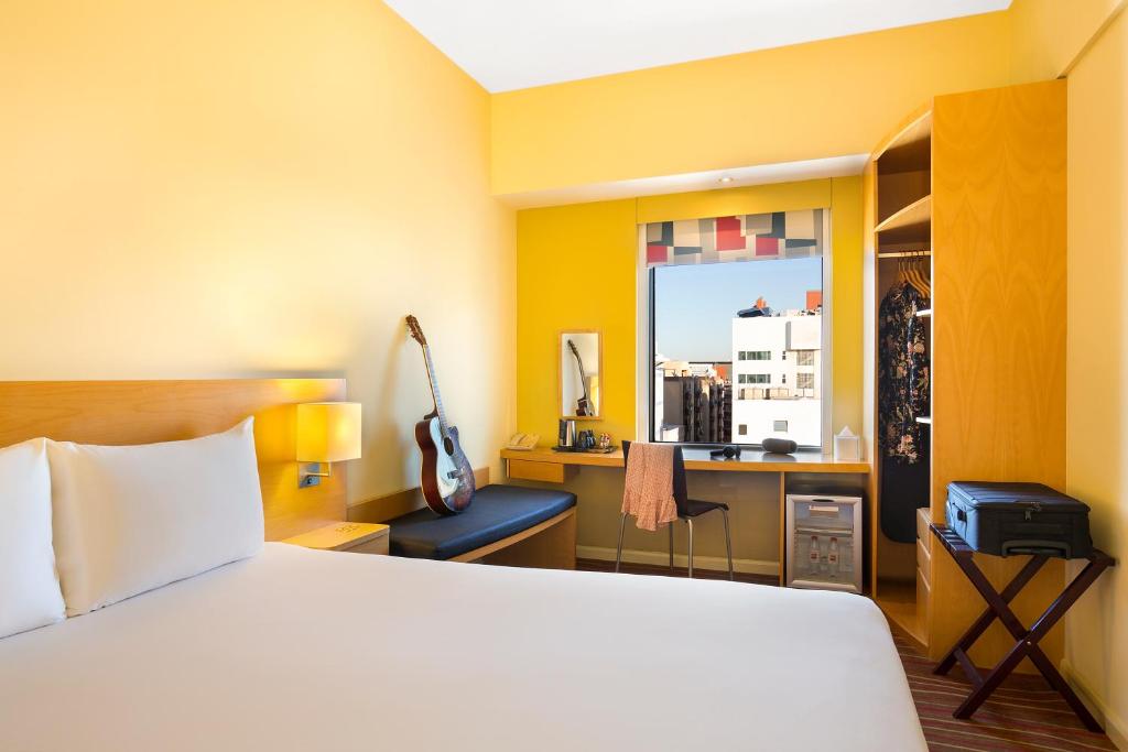 Ibis Al Rigga Dubai hotel entrance, 50 meters from Al Rigga Metro Station