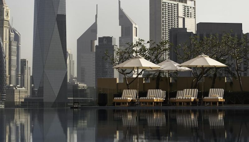 Kempinski Central Avenue Dubai contemporary hotel within Dubai Mall complex with Burj Khalifa views