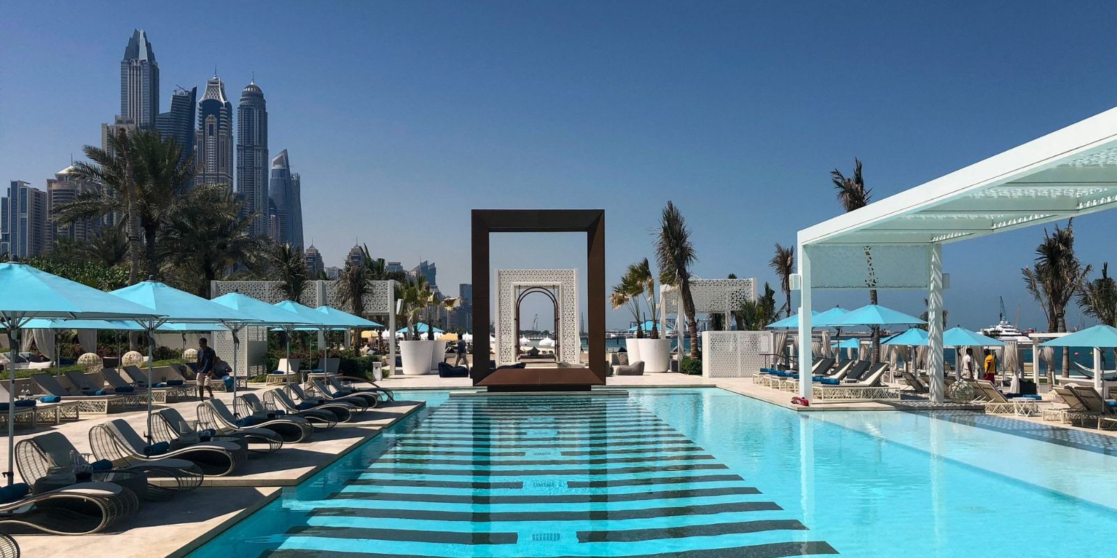 Madinat Jumeirah pool beach day pass Dubai Burj Al Arab