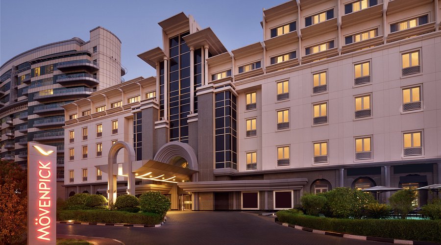 Movenpick Hotel Bur Dubai best upscale 5-star Accor ALL Wafi Mall rooftop pool