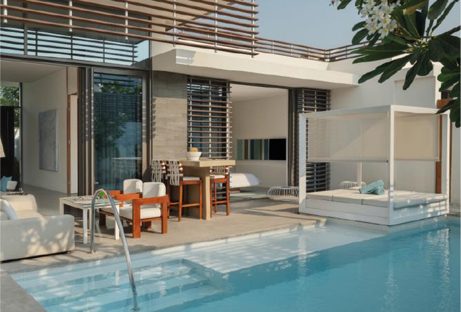 Nikki Beach Resort Spa Dubai private pool villa beachfront Pearl Jumeirah chic lifestyle