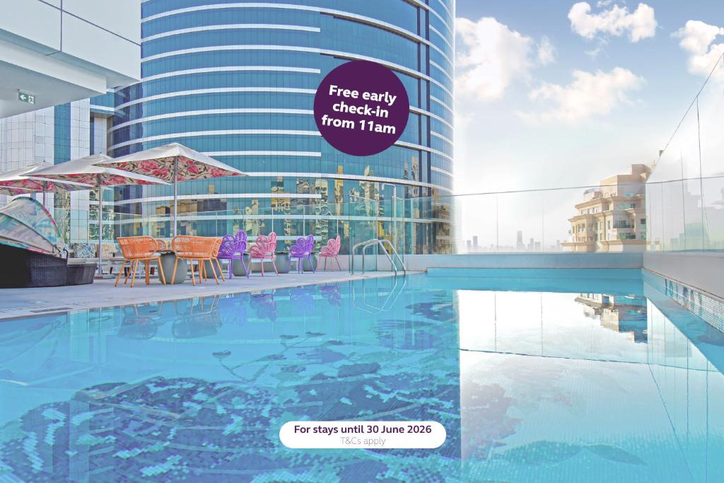 Premier Inn Dubai Airport hotel with 24/7 check-in and day use rooms