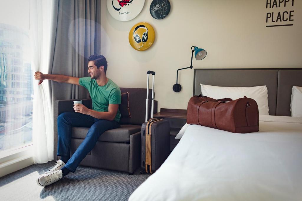 Rove City Centre Dubai with 24hr reception and flexible check-in/out