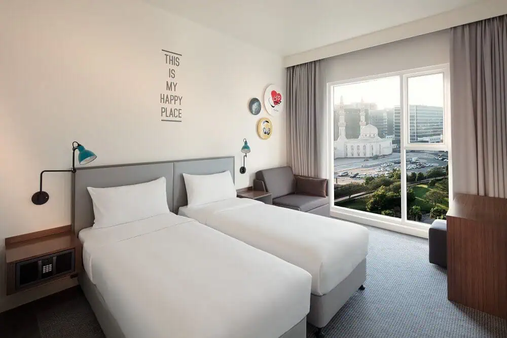Rove City Centre Dubai with kitchenette option and connected to mall