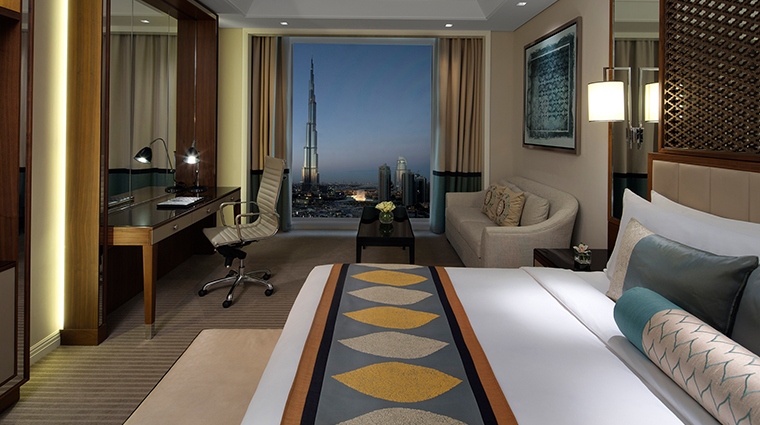 Taj Dubai hotel in Business Bay with Indian-inspired luxury design and Burj Khalifa views