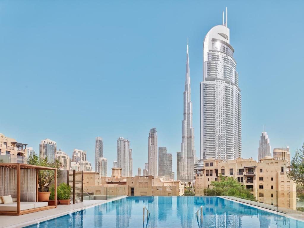 The Dubai EDITION Downtown Ian Schrager lifestyle hotel Burj Khalifa views Marriott Bonvoy