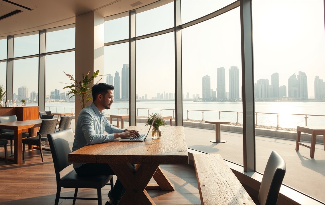 Wyndham Dubai Marina JLT coworking digital nomad hub